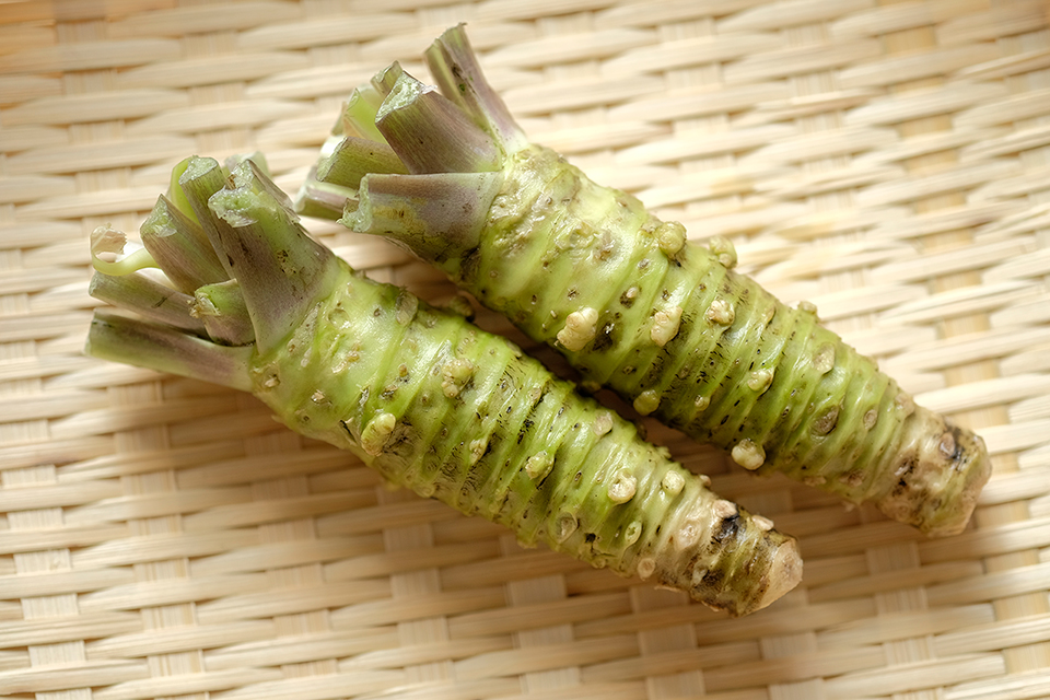 塚本久夫食品の山葵(わさび)