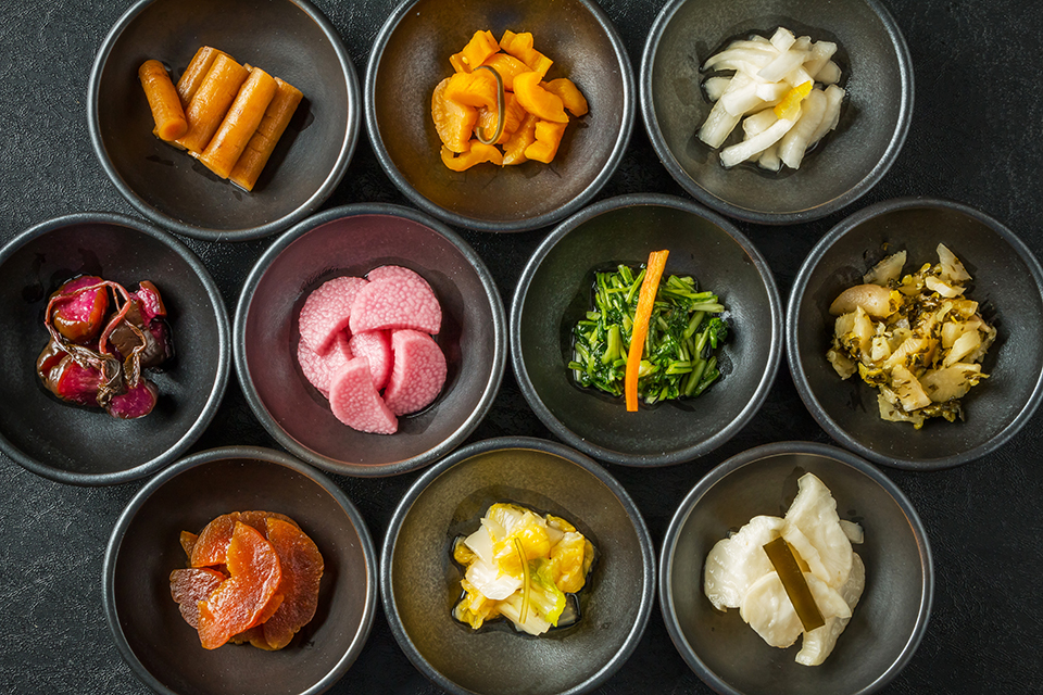 塚本久夫食品の寿司(鮨)・和食用の漬物